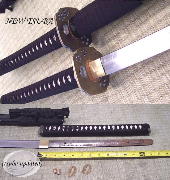 Cheness Oniyuri - 9260 Custom Bujinkan Katana Oniyuri-9260