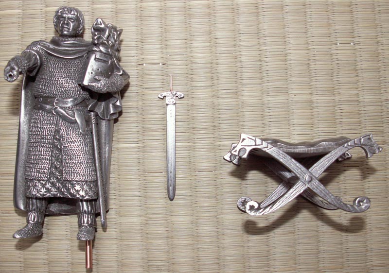 Figure Galahad Knights of the Round Table Les Etains Du Graal