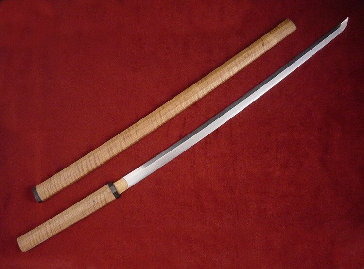 Citadel Curly Katana Shira Saya(CDK12) Katanas for tameshigiri, forged ...